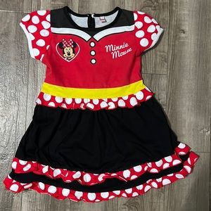 Boutique Minnie Mouse dress 4-5t